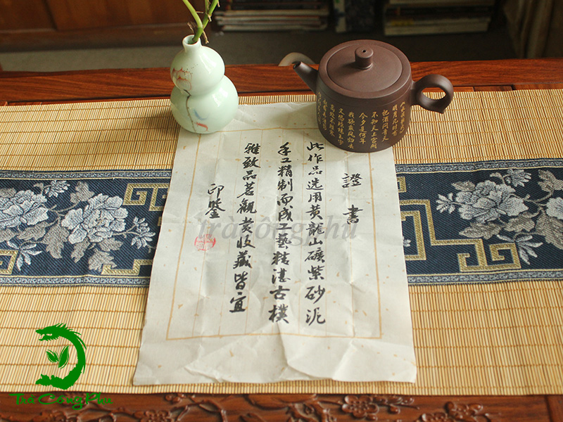 Ấm Tử Sa hán ngõa - ATS1242
